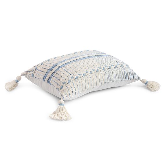 Подушка декоративная с вышивкой и кисточками из коллекции Ethnic , 35х60 см, изображение 6