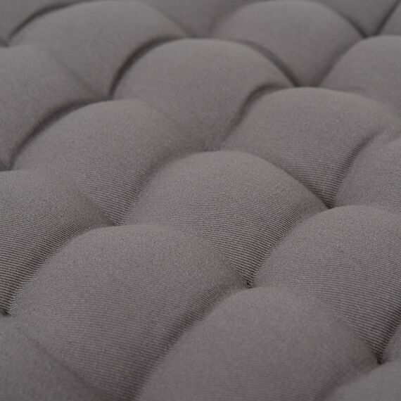 Подушка на стул из хлопка серого цвета из коллекции Essential, 40х40 см, изображение 3