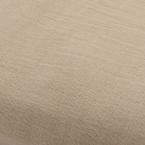 Покрывало легкое из хлопка бежевого цвета с контрастной каймой из коллекции Essential, 230х250 см, изображение 7
