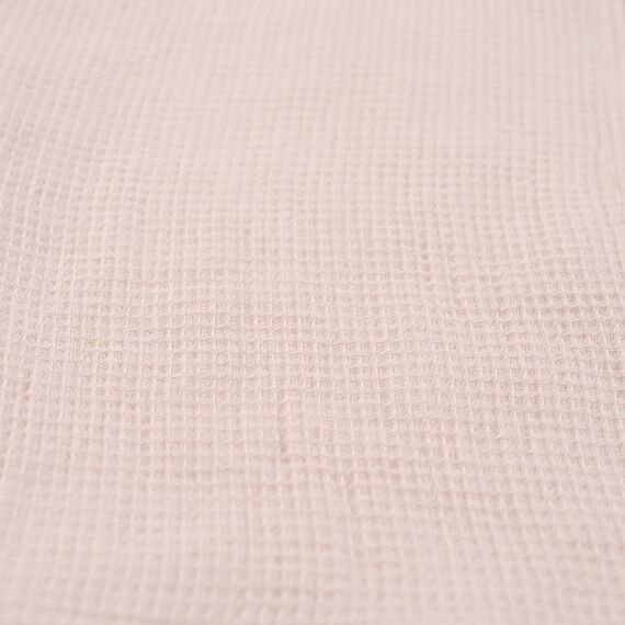 Полотенце кухонное вафельное из умягченного льна цвета пыльной розы из коллекции Essential, 47x70 см, изображение 9