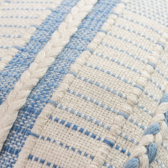 Подушка декоративная с вышивкой и кисточками из коллекции Ethnic , 35х60 см, изображение 8