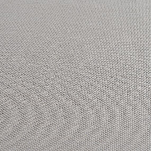 Покрывало из фактурного хлопка серого цвета с контрастным кантом из коллекции Essential, 230х250 см, изображение 5