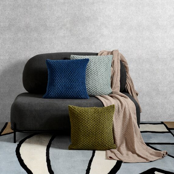 Покрывало из хлопка бежевого цвета с вафельным рисунком из коллекции Ethnic, 180х250 см, изображение 4