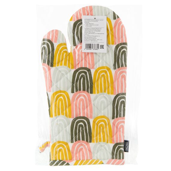 Прихватка-варежка с принтом Passion Arch из коллекции Wild, 33х17,5 см, изображение 3