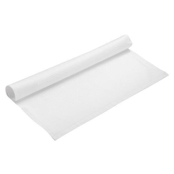 Салфетка сервировочная жаккардовая белого цвета из хлопка с вышивкой из коллекции Essential, 53х53 см, изображение 3