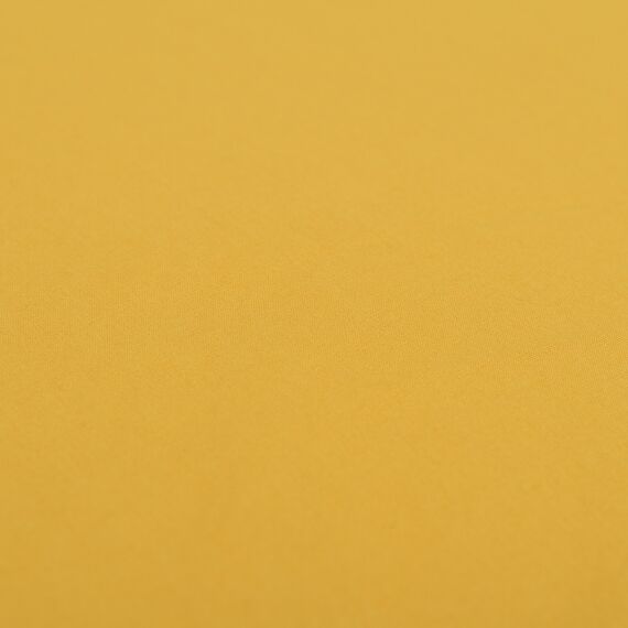 Простыня горчичного цвета из органического стираного хлопка из коллекции Essential, 240х270 см, изображение 2