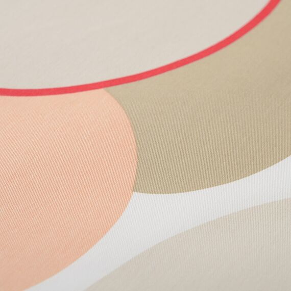 Салфетка сервировочная из хлопка бежевого цвета с авторским принтом из коллекции Freak Fruit, 45х45 см, изображение 8