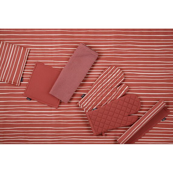 Прихватка из хлопка терракотового цвета из коллекции Prairie, 22х22 см, изображение 3