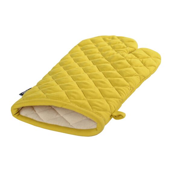 Прихватка-варежка горчичного цвета из коллекции Wild, 33х17,5 см, изображение 2
