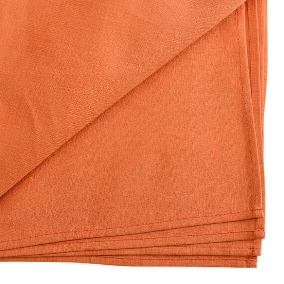 Скатерть на стол из хлопка оранжевого цвета Russian North, 150х250 см, изображение 7