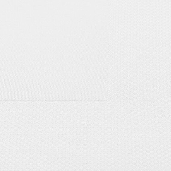 Скатерть классическая белого цвета из хлопка из коллекции Essential, 180х180 см, изображение 4