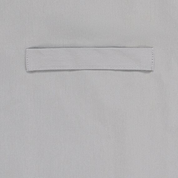 Фартук из хлопка серого цвета из коллекции Essential, 70х85 см, изображение 4