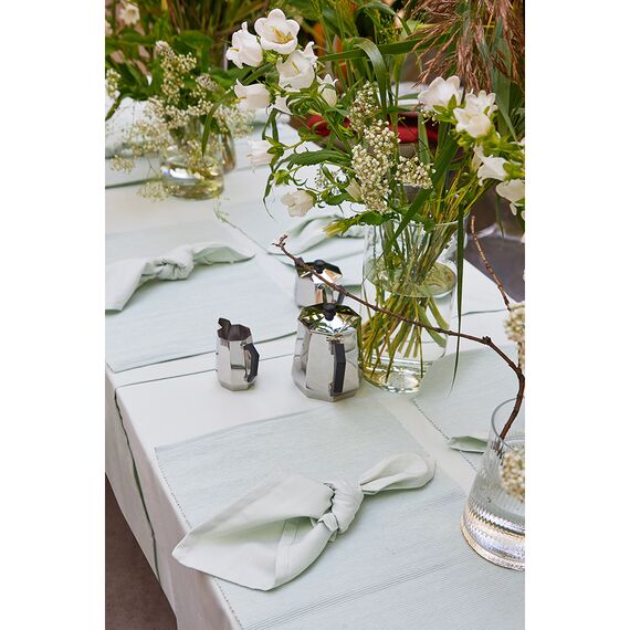 Салфетка сервировочная мятного цвета из коллекции Wild, 45х45 см, изображение 2