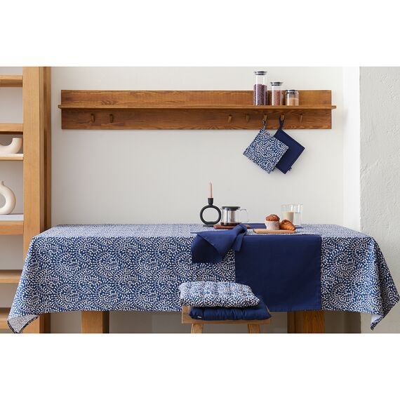 Скатерть темно-синего цвета с принтом Спелая Смородина из коллекции Scandinavian touch, 170х250 см, изображение 7