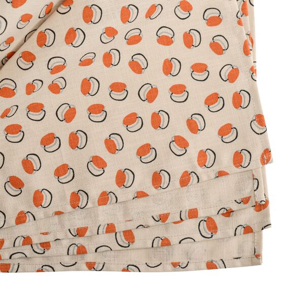 Скатерть на стол из хлопка с графичным принтом Ягоды Russian North, 150х250 см, изображение 4