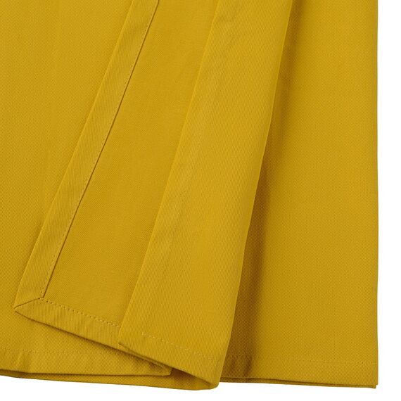 Скатерть из хлопка горчичного цвета из коллекции Prairie, 170х170 см, изображение 4
