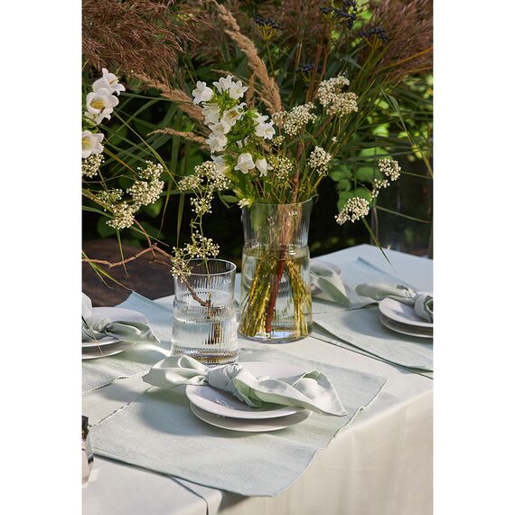 Салфетка сервировочная мятного цвета из коллекции Wild, 45х45 см, изображение 3