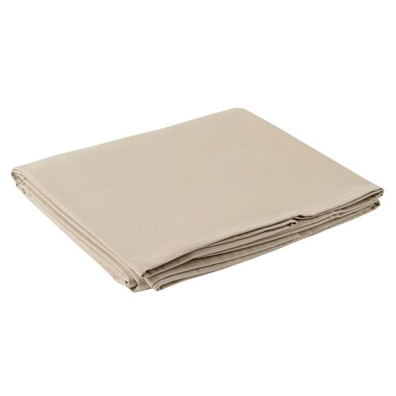 Скатерть из хлопка бежевого цвета из коллекции Essential, 170х250 см, изображение 3
