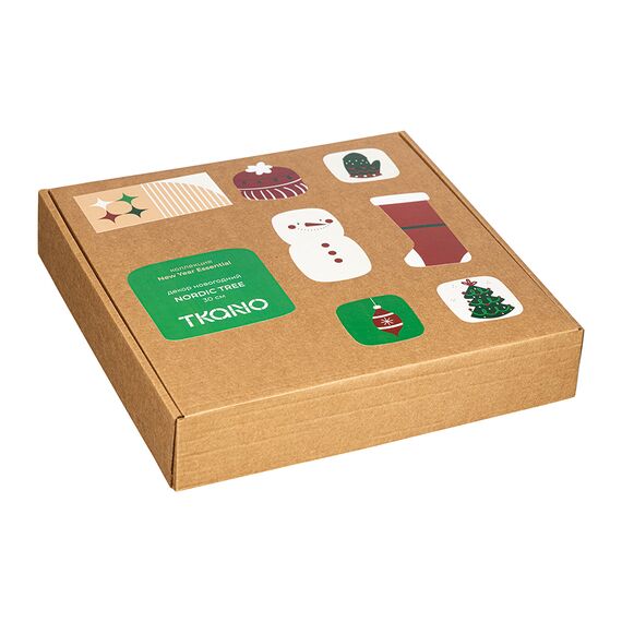 Декор новогодний Nordic tree из коллекции New Year Essential, 30 см, Tkano, изображение 6