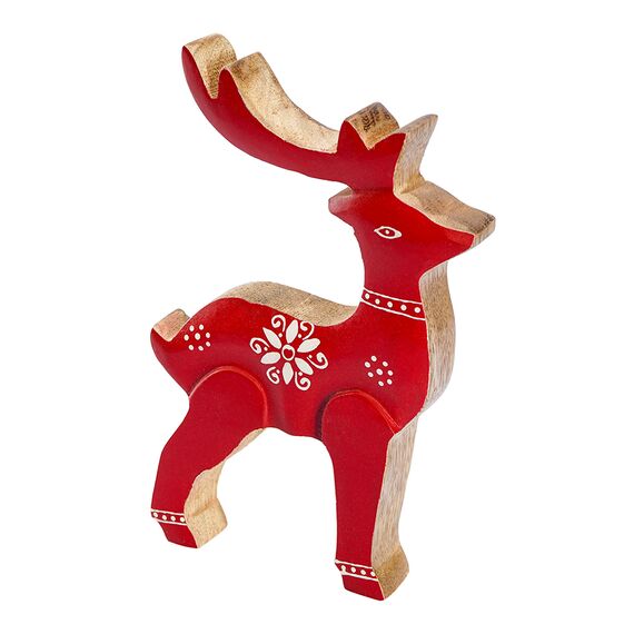 Декор новогодний Reindeer Rudolph из коллекции New Year Essential, 20 см, Tkano, изображение 3