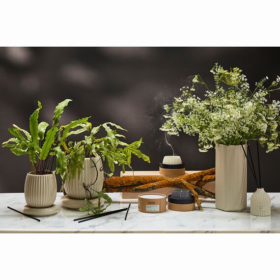 Горшок цветочный кремового цвета из коллекции Edge, 1,2л, Tkano, изображение 4