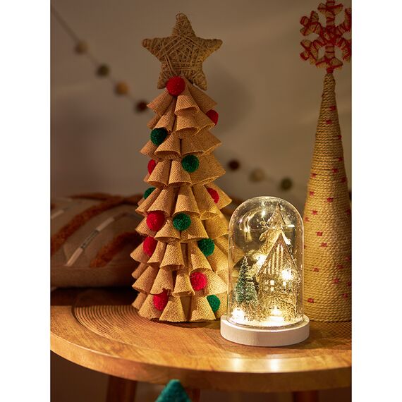 Декор новогодний Classics из джута и гофрированного картона из коллекции New Year Essential, Tkano, изображение 6