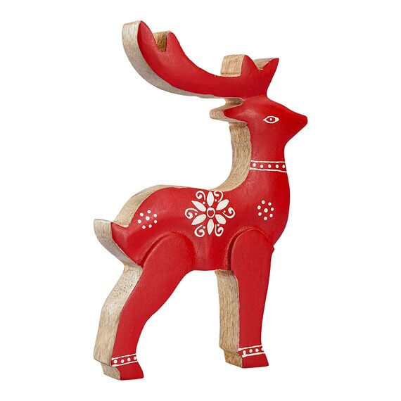 Декор новогодний Reindeer Rudolph из коллекции New Year Essential, 20 см, Tkano, изображение 2