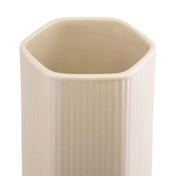 Ваза кремового цвета из коллекции Edge, 27см, Tkano, изображение 8