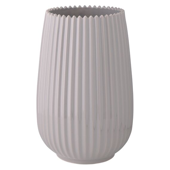 Ваза темно-серого цвета из коллекции Edge, 20 см, Tkano