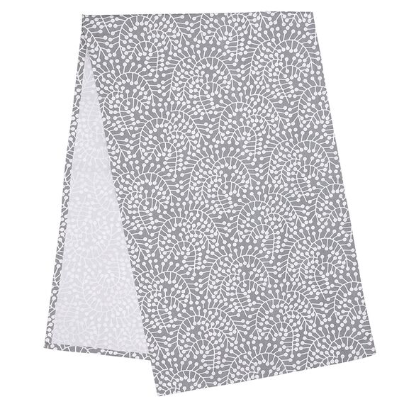 Дорожка на стол серого цвета с принтом Спелая Смородина из коллекции Scandinavian touch, 45х150 см, изображение 3