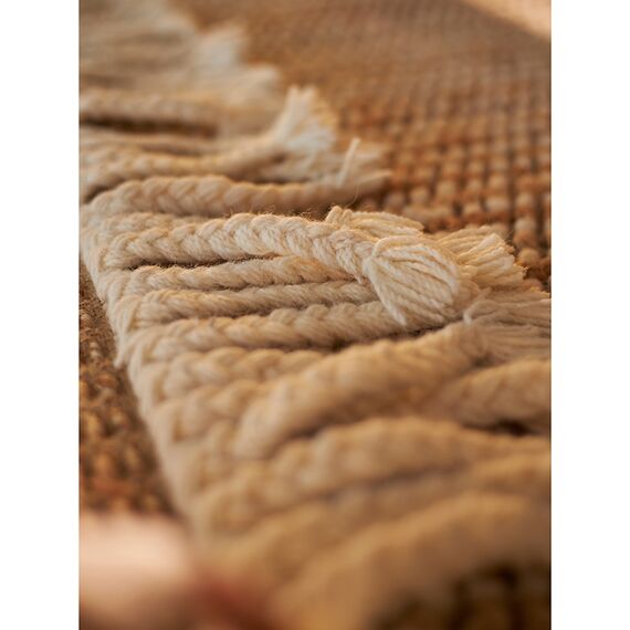Ковер из джута и шерсти Mumbai из коллекции Ethnic, 70x160см, Tkano, изображение 3