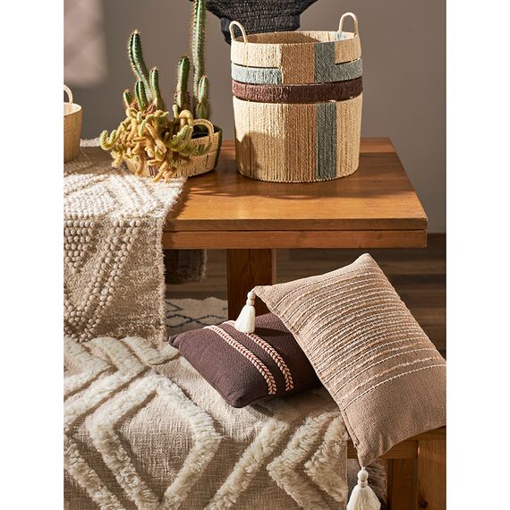 Ковер из новозеландской шерсти и хлопка Imphal из коллекции Ethnic, 120х180см, Tkano, изображение 2