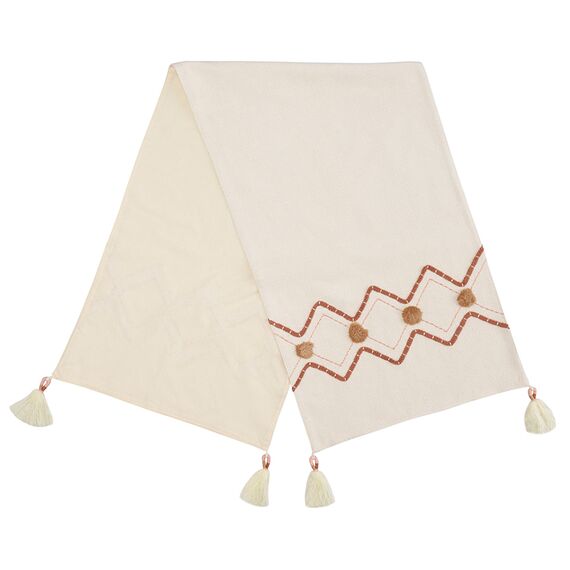 Дорожка на стол с вышивкой Geometry из коллекции Ethnic, 45х150 см, Tkano, изображение 4