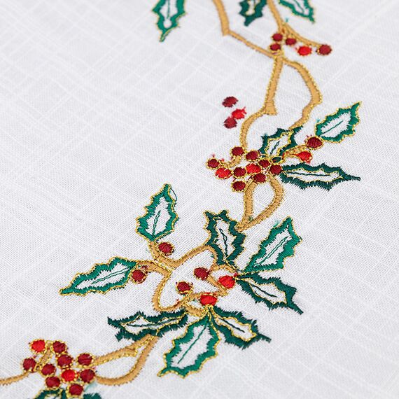 Дорожка на стол Festive wreath из коллекции New Year Essential, 45х150 см, Tkano, изображение 15