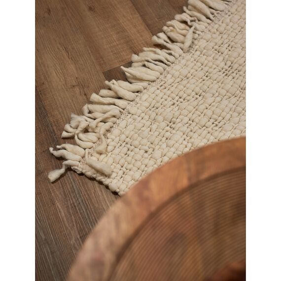 Ковер из буклированной новозеландской шерсти из коллекции Ethnic, 70х160 см, Tkano, изображение 4