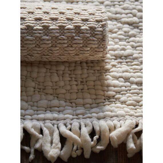 Ковер из буклированной новозеландской шерсти из коллекции Ethnic, 70х160 см, Tkano, изображение 11