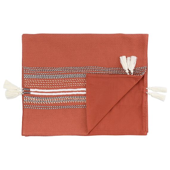 Дорожка на стол с вышивкой Braids из коллекции Ethnic, 45х150 см, Tkano