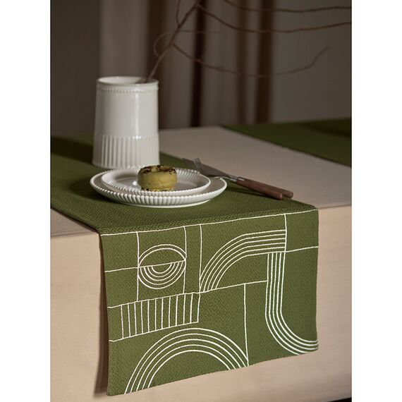 Дорожка на стол Cave maze из коллекции Ethnic, 45х150 см, Tkano, изображение 4