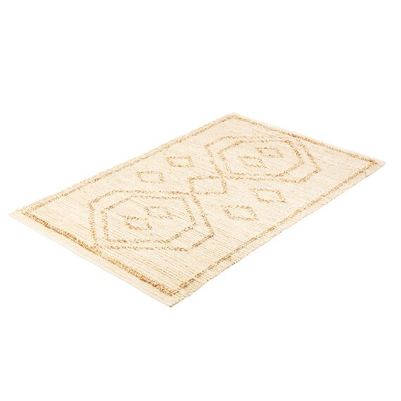 Ковер из джута и переработанного хлопка Kolkata из коллекции Ethnic, 200х300см, Tkano, изображение 4