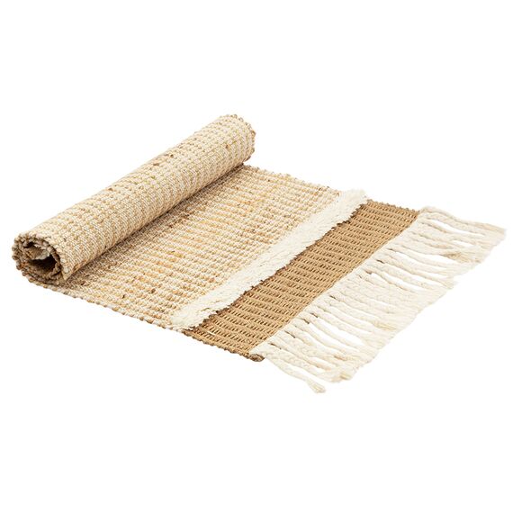 Ковер из джута и шерсти Mumbai из коллекции Ethnic, 70x160см, Tkano, изображение 6