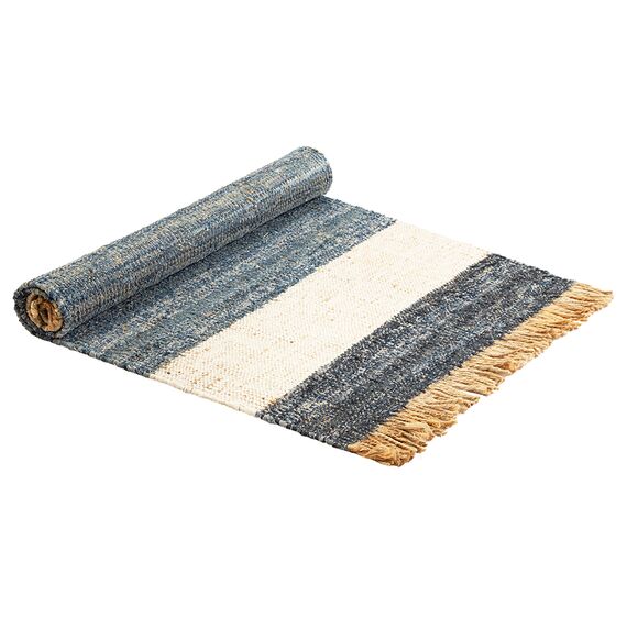 Ковер из джута, денима и шерсти Hyderabad из коллекции Ethnic, 120х180см, Tkano, изображение 6