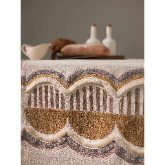 Дорожка на стол Chic beige из коллекции Essential, 45х150 см, Tkano, изображение 6