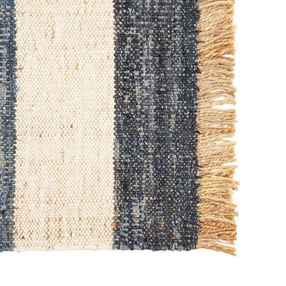Ковер из джута, денима и шерсти Hyderabad из коллекции Ethnic, 120х180см, Tkano, изображение 7