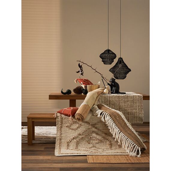 Ковер из джута и переработанного хлопка Kolkata из коллекции Ethnic, 160х230см, Tkano, изображение 2