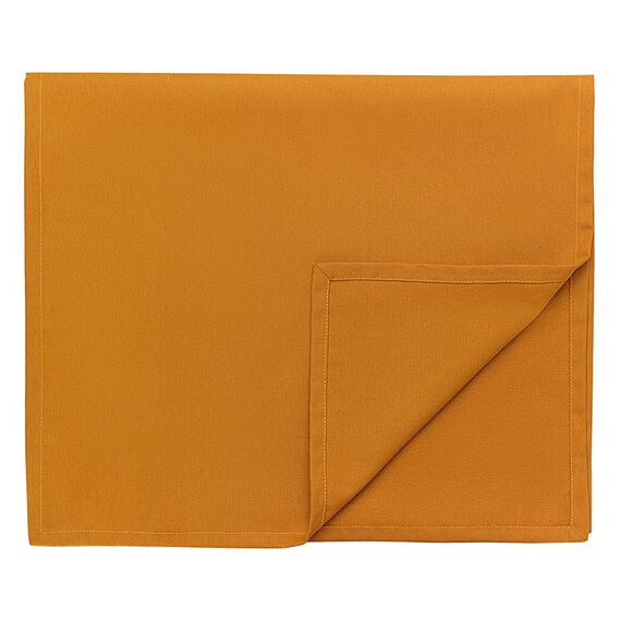 Дорожка на стол из хлопка цвета карри из коллекции Essential, 45х150 см, Tkano