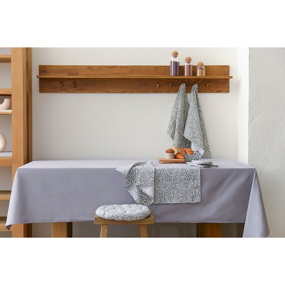 Дорожка на стол серого цвета с принтом Спелая Смородина из коллекции Scandinavian touch, 45х150 см, изображение 2