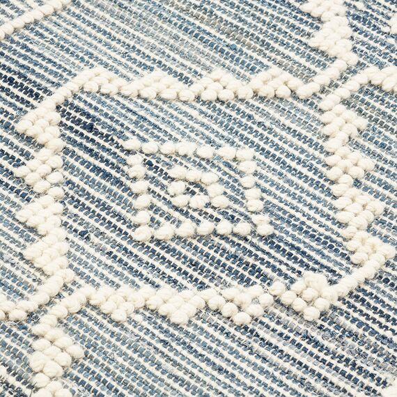 Ковер из шерсти и денима Jammu из коллекции Ethnic, 70x160см, Tkano, изображение 8