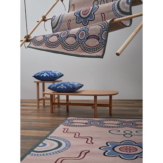 Ковер из хлопка по мотивам эвенских орнаментов из коллекции Cultural Heritage, 120х180 см, Tkano, изображение 3