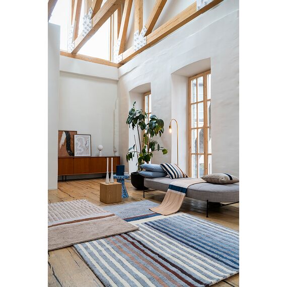 Ковер из хлопка с рисунком Tulip garden из коллекции Terra, 200х300 см, изображение 3