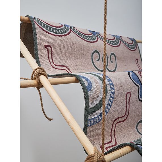 Ковер из хлопка по мотивам эвенских орнаментов из коллекции Cultural Heritage, 120х180 см, Tkano, изображение 5